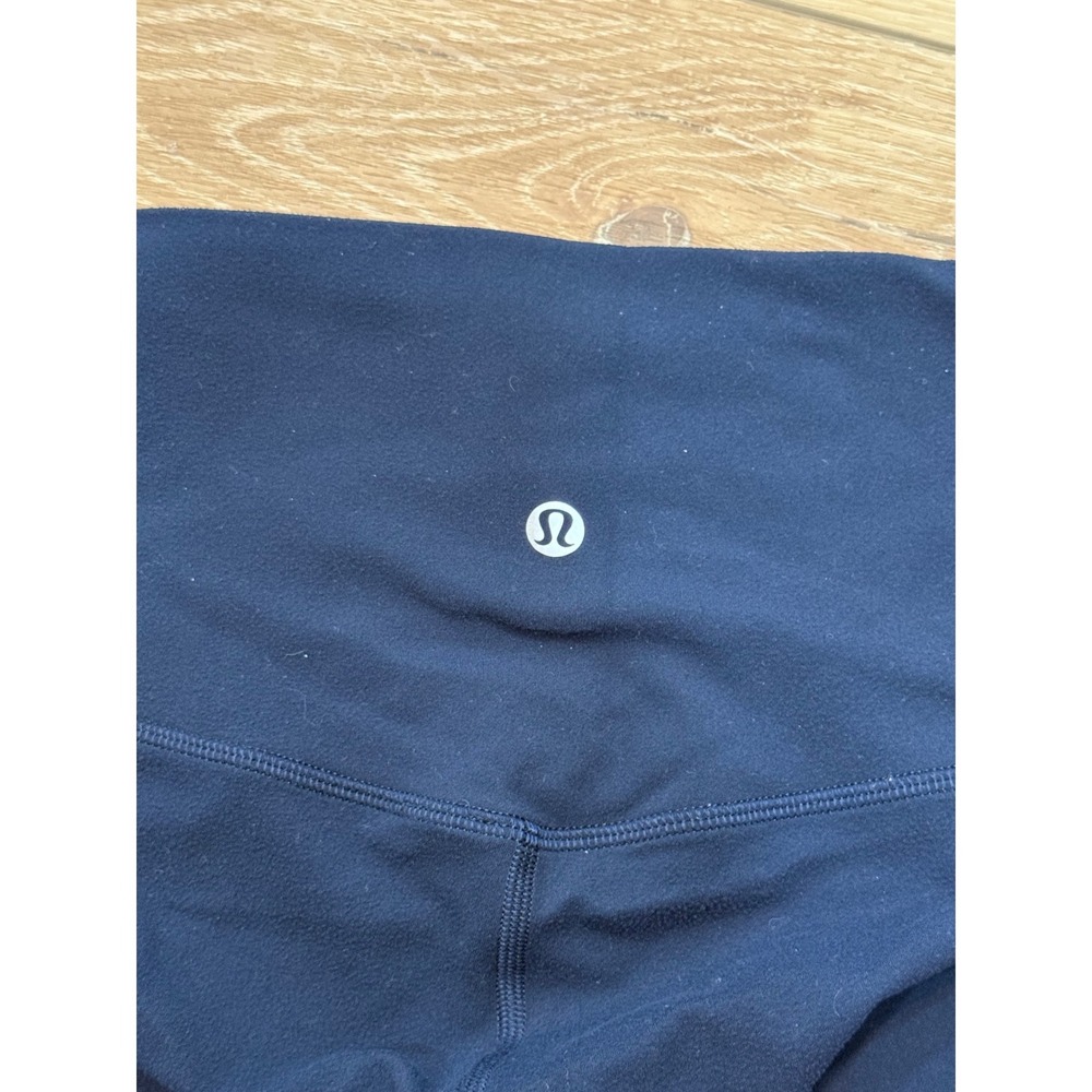 Lululemon Align High-Rise Crop 21 Navy Blue Leggings Size 4 LW6BGDS - Picture 3 of 4